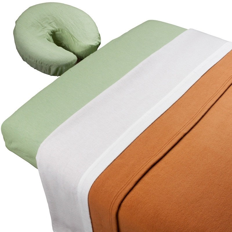 Soft Mikrofiber Massage Dësch Bett Blat Cover Set Spa Massage Dësch Elastesch gepasst (6)